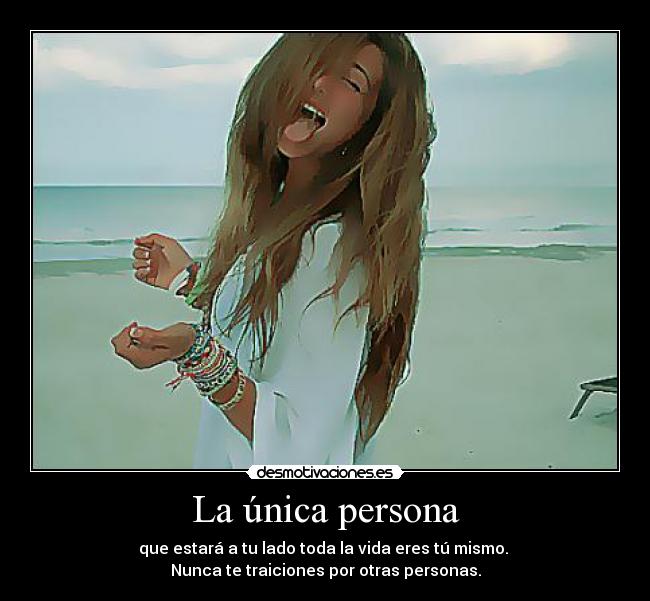 La única persona - 