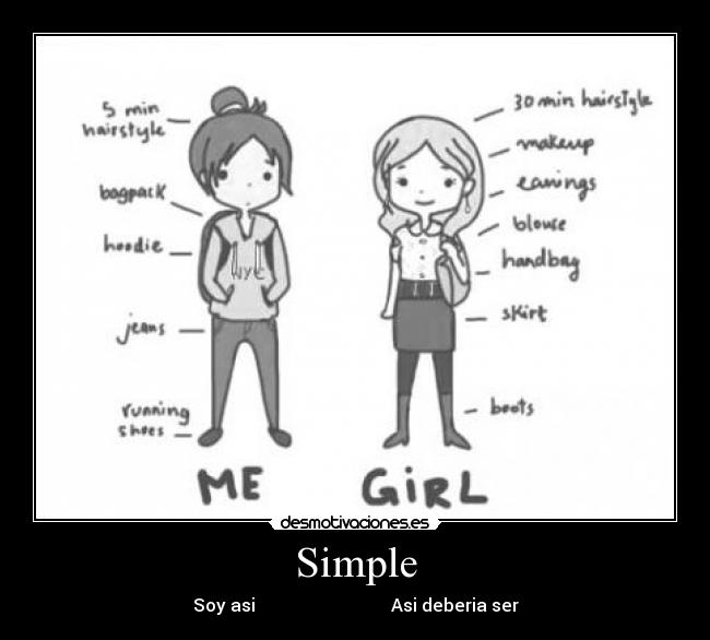 carteles simple asi soy desmotivaciones