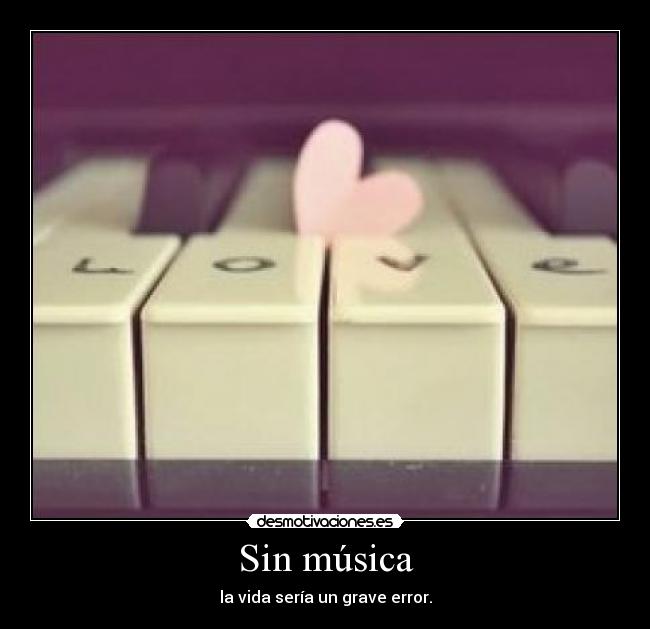 Sin música - 