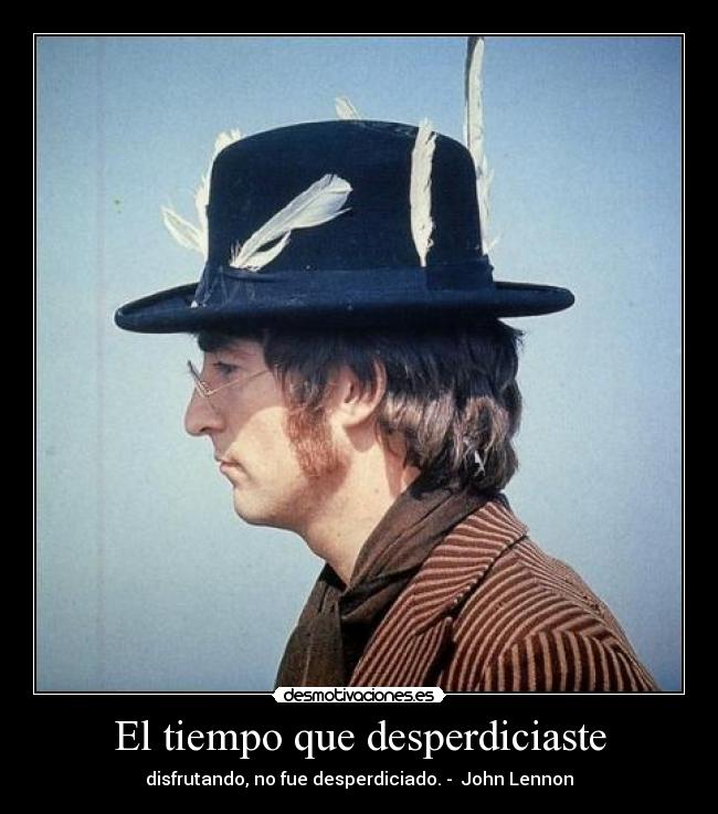 El tiempo que desperdiciaste -