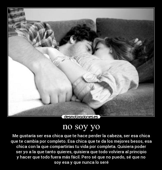 no soy yo -