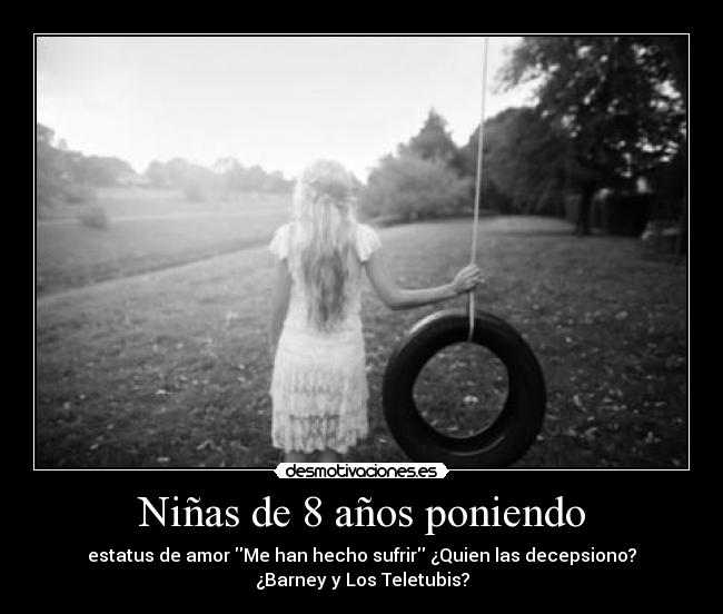 Niñas de 8 años poniendo - 