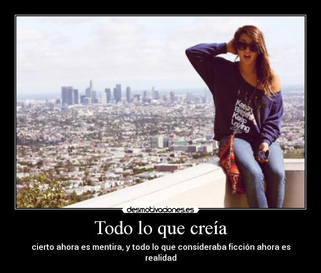 Todo lo que creía -