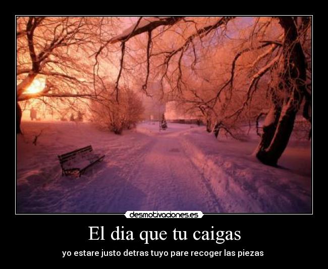 El dia que tu caigas - 