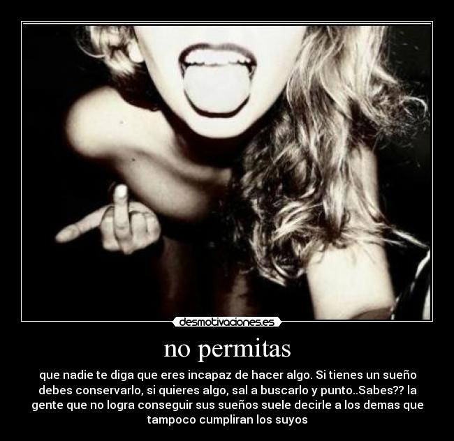 no permitas - 