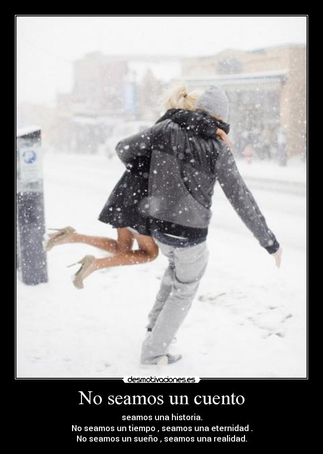 No seamos un cuento -