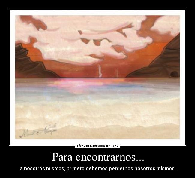 Para encontrarnos... -