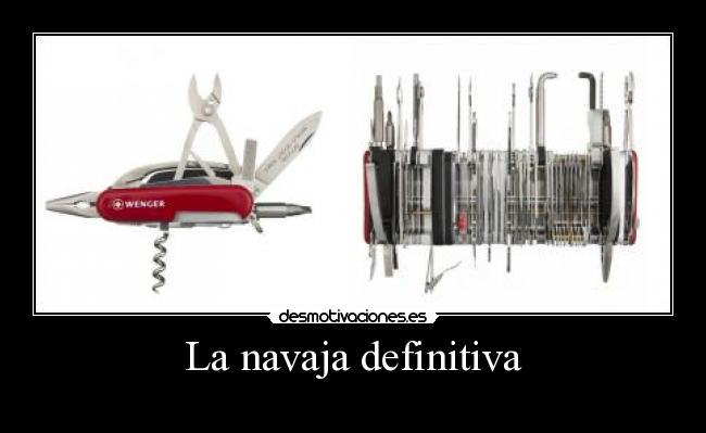 La navaja definitiva -