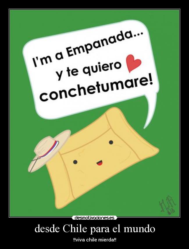 desde Chile para el mundo - !!viva chile mierda!!