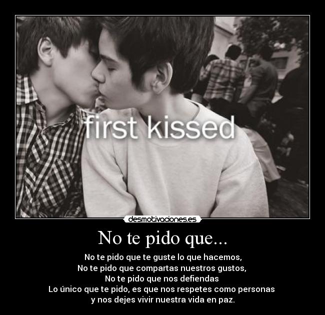 No te pido que... - 