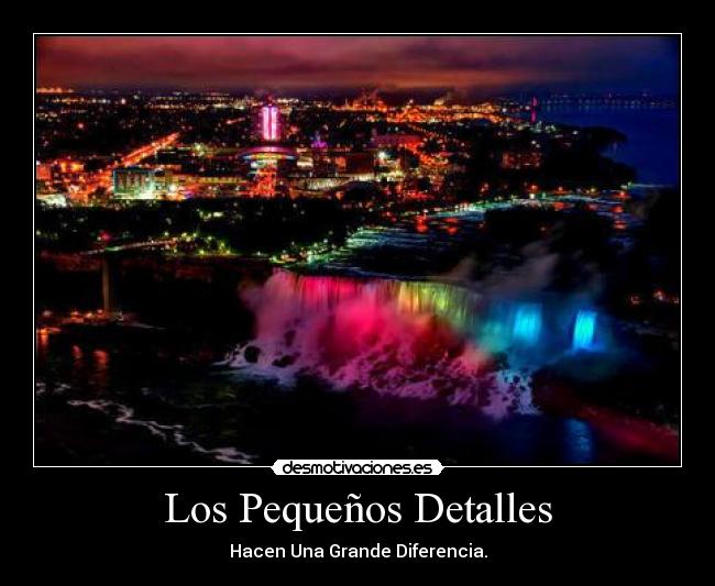 Los Pequeños Detalles -
