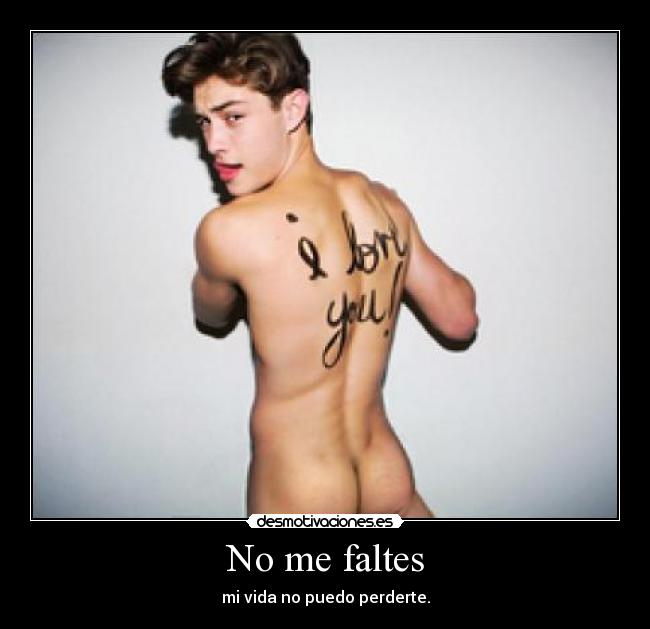No me faltes - 