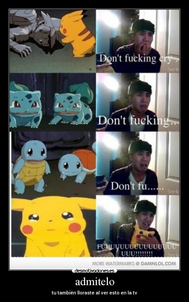 admitelo - tu también lloraste al ver esto en la tv