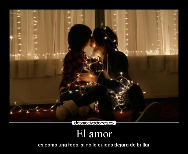El amor -