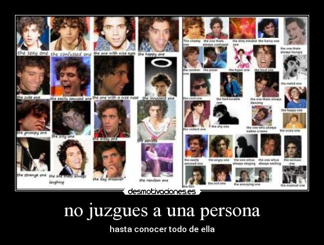 no juzgues a una persona - 