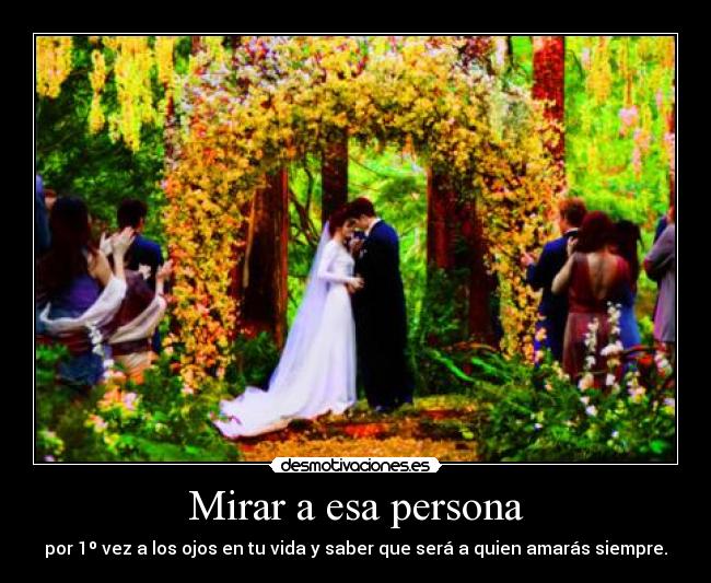 Mirar a esa persona -