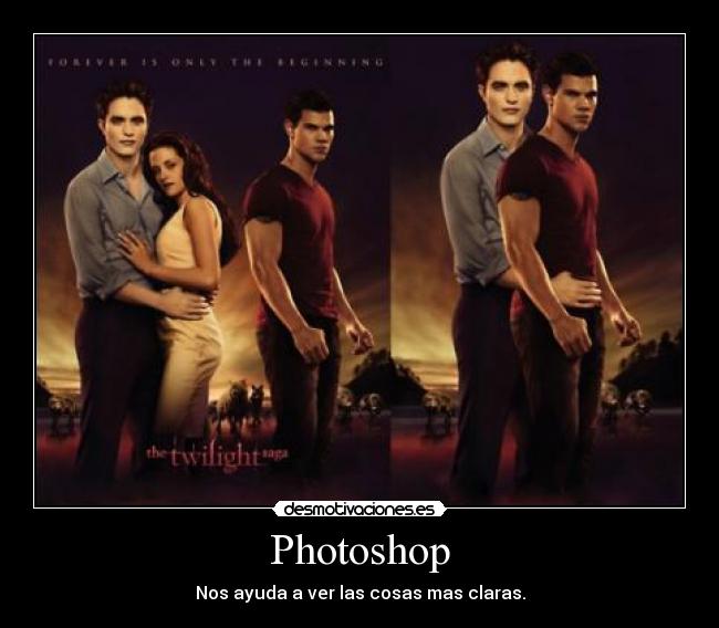 Photoshop - Nos ayuda a ver las cosas mas claras.
