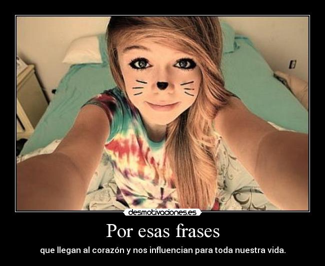 Por esas frases -