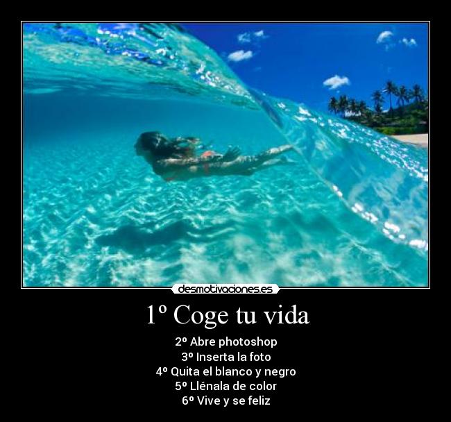 1º Coge tu vida - 