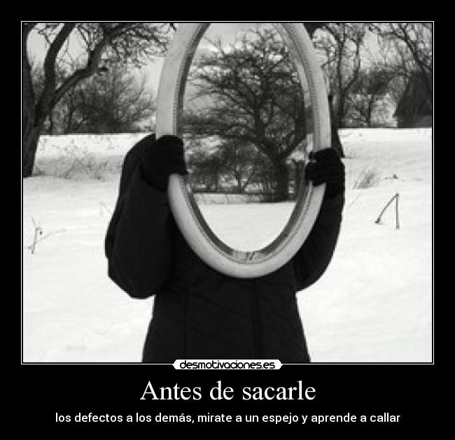 Antes de sacarle - 