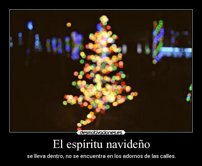El espíritu navideño - 
