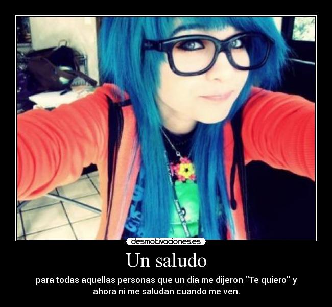 Un saludo - 