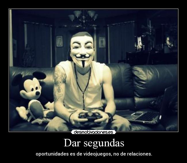 carteles dar segundas oportunidades videojuegos relaciones sergi16lc desmotivaciones
