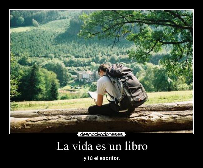 La vida es un libro -