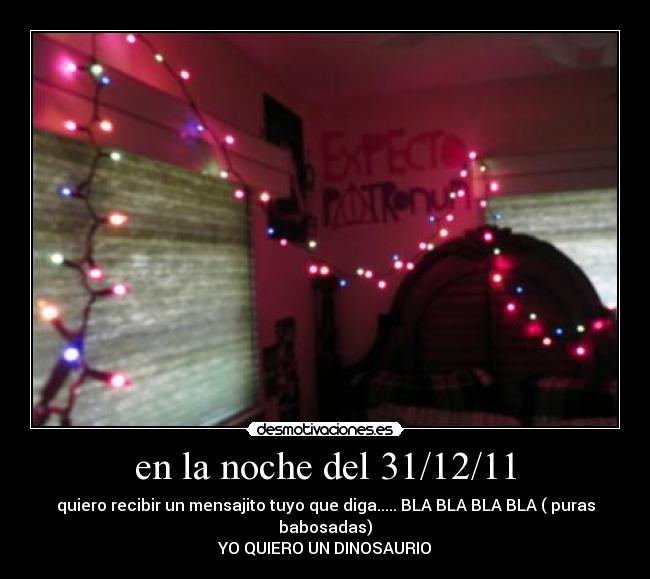 en la noche del 31/12/11 - 
