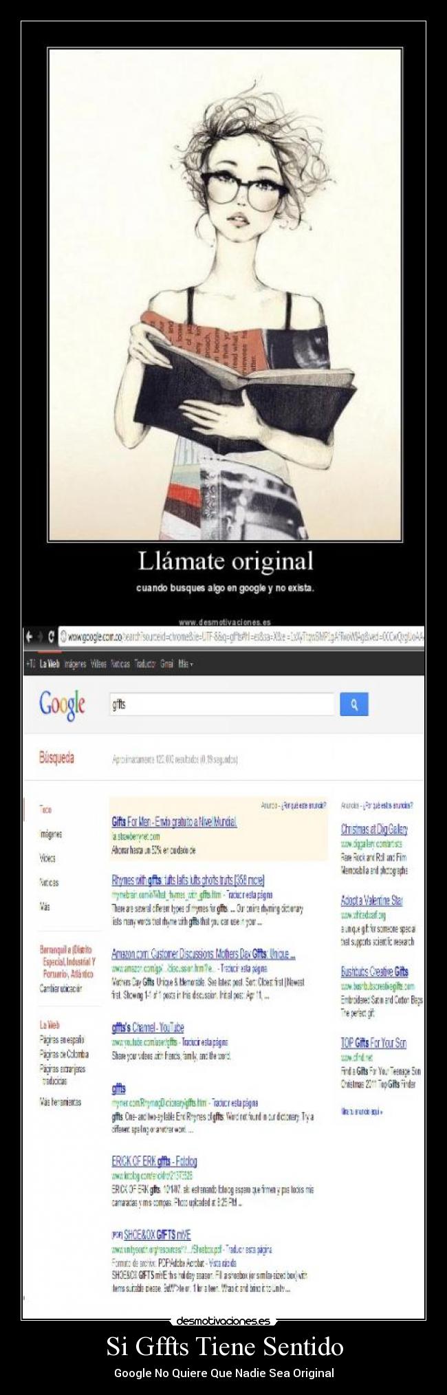 Si Gffts Tiene Sentido - Google No Quiere Que Nadie Sea Original