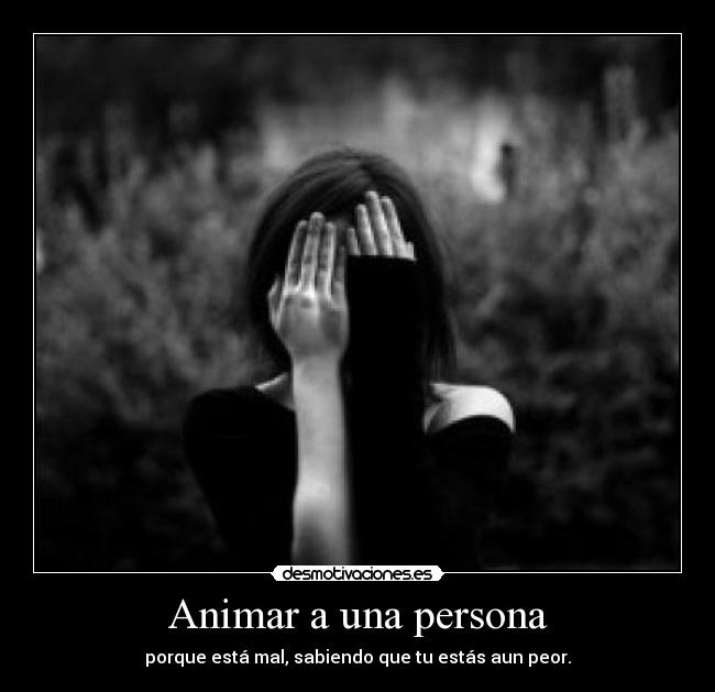 Animar a una persona - 