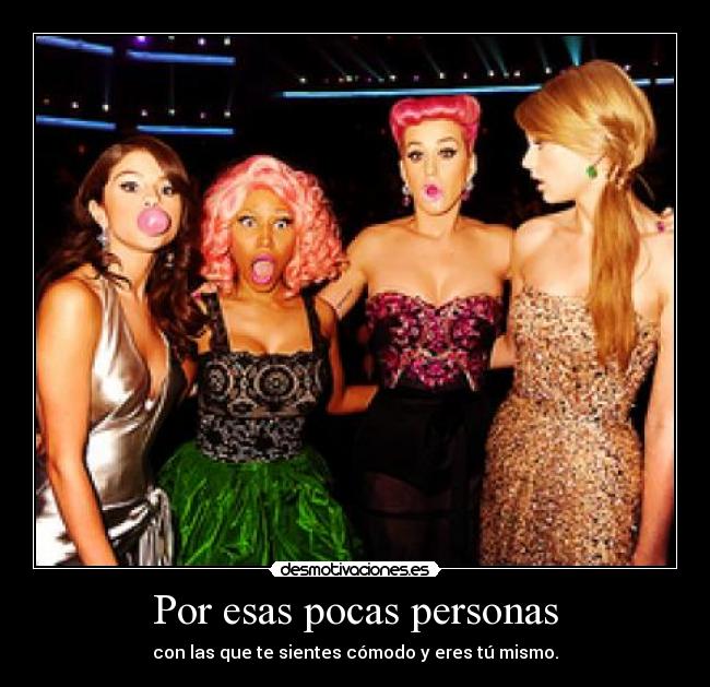 Por esas pocas personas - 