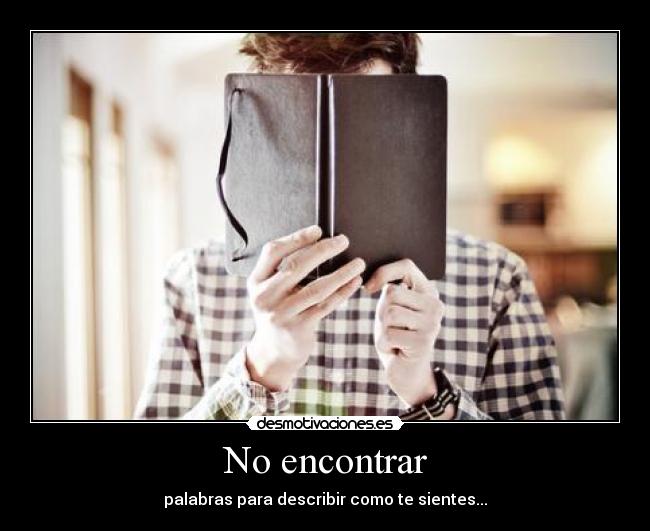 No encontrar - 