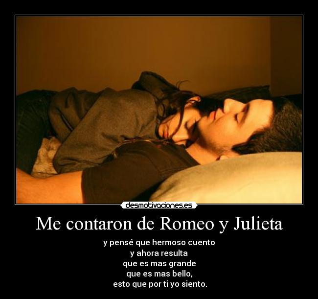 Me contaron de Romeo y Julieta - 
