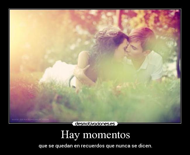 Hay momentos - 