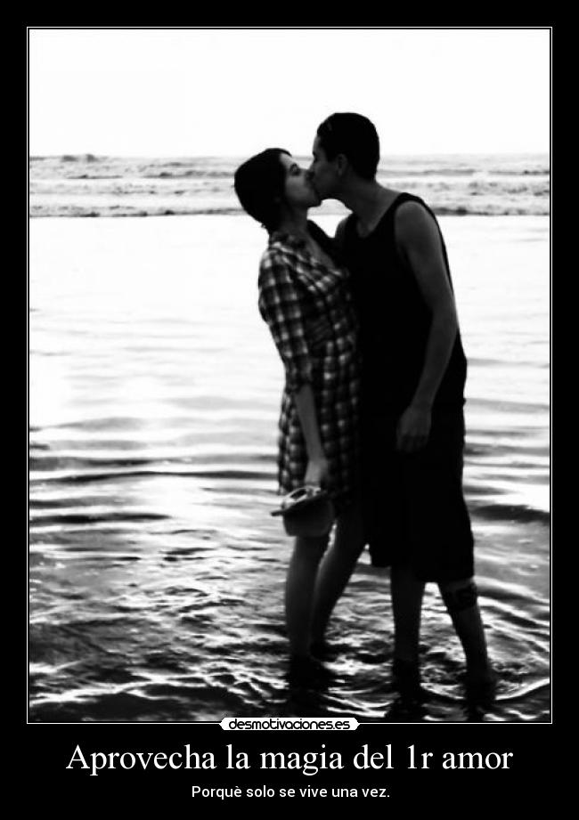 carteles amor primer amor desmotivaciones