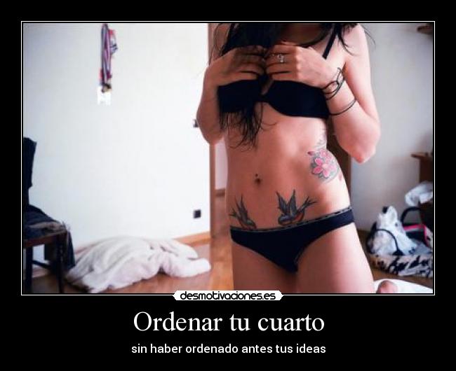 Ordenar tu cuarto -