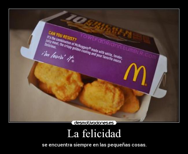 La felicidad - 