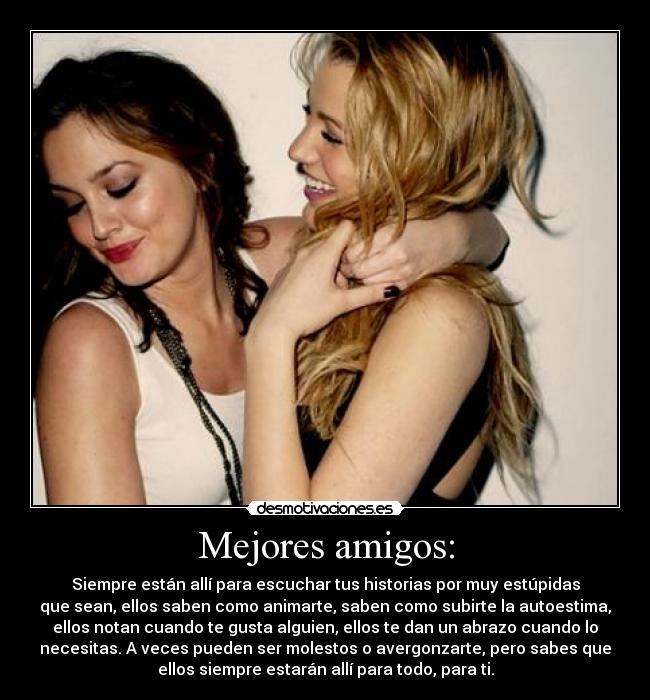 Mejores amigos: -