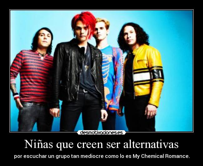 Niñas que creen ser alternativas -