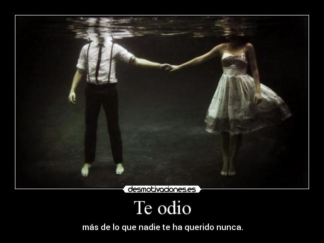 Te odio - 