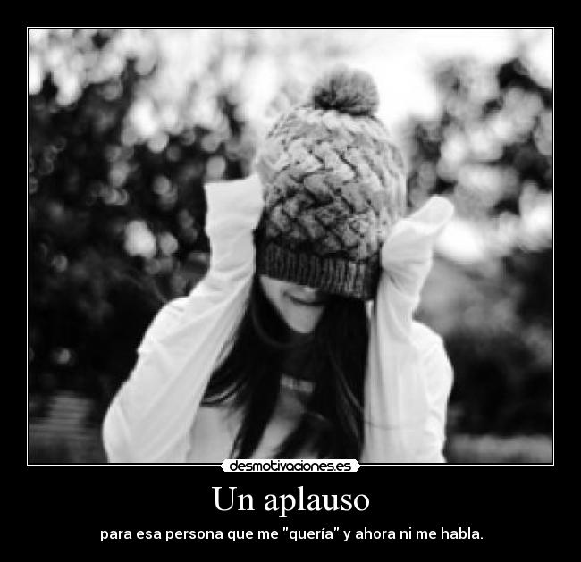 Un aplauso - 