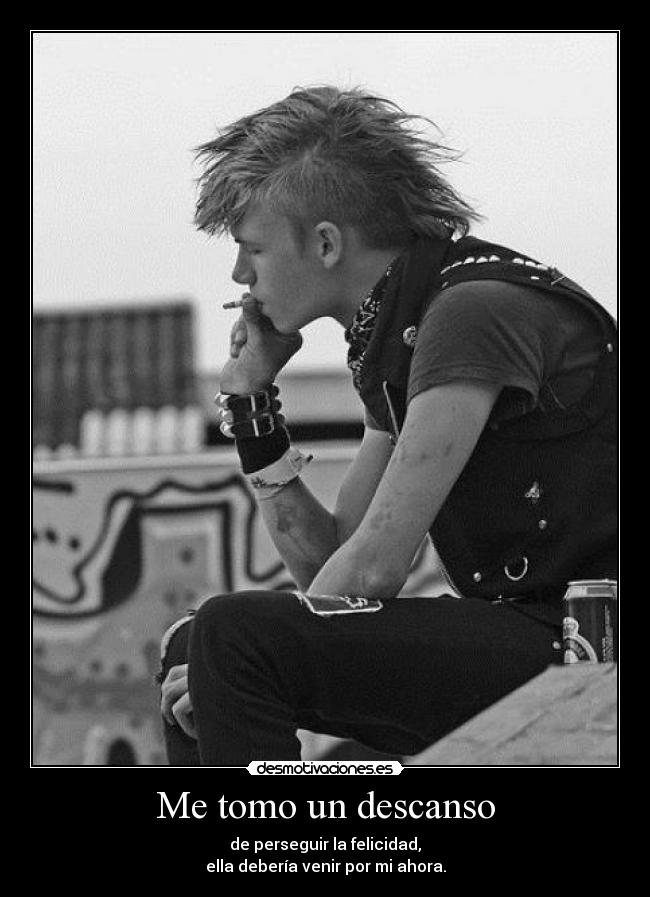 Me tomo un descanso -