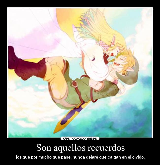 carteles recuerdos link zelda thelegendofzelda son aquellos recuerdos desmotivaciones