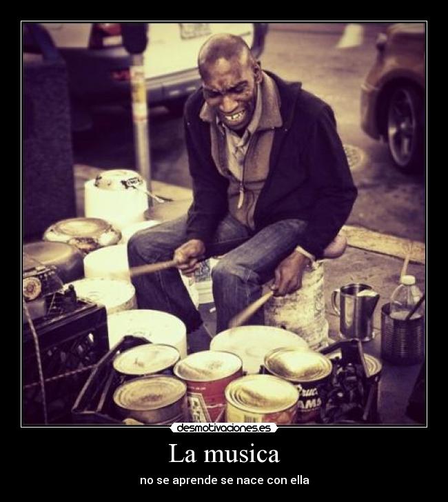 La musica -