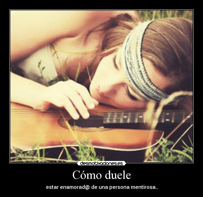 Cómo duele - 