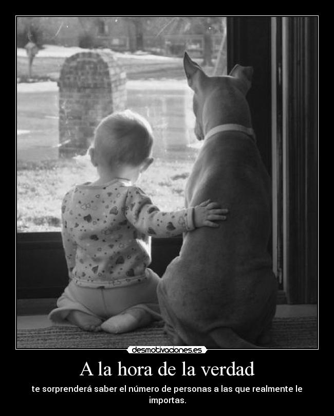 A la hora de la verdad -