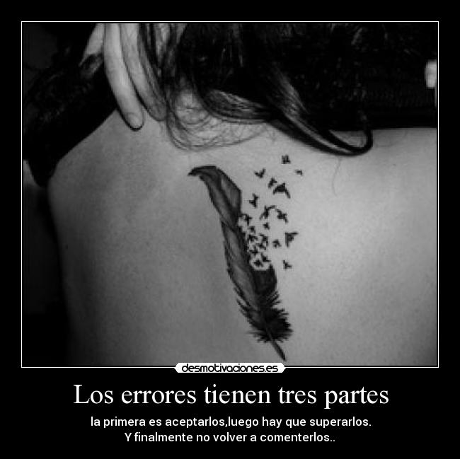 Los errores tienen tres partes - 