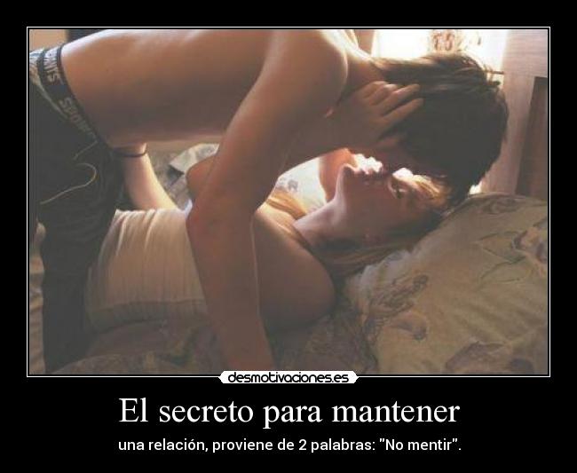 El secreto para mantener - 