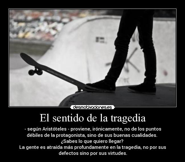 El sentido de la tragedia -